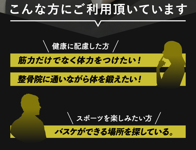 こんな方にご利用いただいています